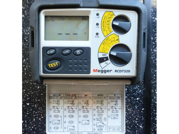 Измеритель параметров УЗО Megger RCDT320