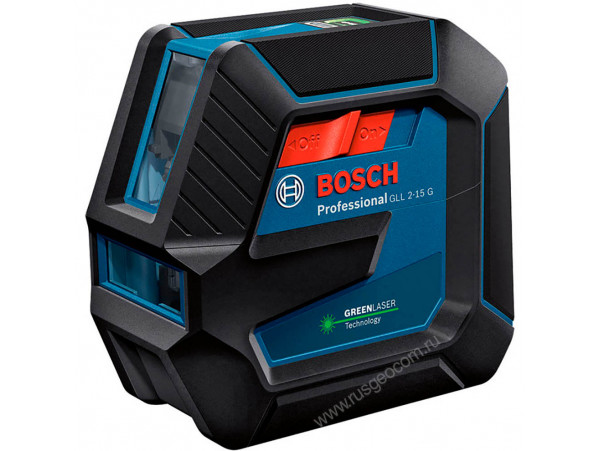 Лазерный уровень Bosch GLL 2-15 G + DK 10 (0.601.063.W02)
