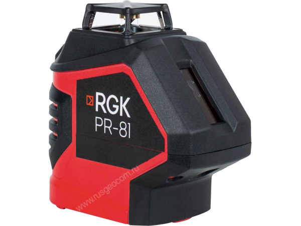 Лазерный уровень RGK PR-81 + штанга-упор RGK CG-2